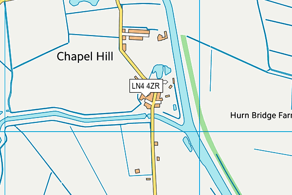 LN4 4ZR map - OS VectorMap District (Ordnance Survey) LN4 4ZR map - OS VectorMap District (Ordnance Survey)
