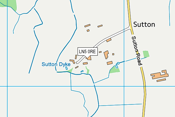 LN5 0RE map - OS VectorMap District (Ordnance Survey) LN5 0RE map - OS VectorMap District (Ordnance Survey)