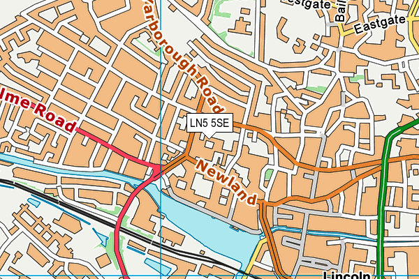 LN5 5SE map - OS VectorMap District (Ordnance Survey) LN5 5SE map - OS VectorMap District (Ordnance Survey)