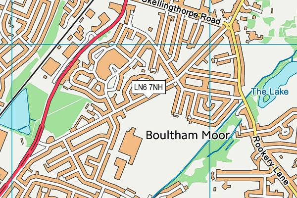 LN6 7NH map - OS VectorMap District (Ordnance Survey) LN6 7NH map - OS VectorMap District (Ordnance Survey)