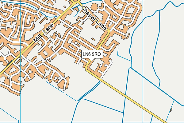 LN6 9RQ map - OS VectorMap District (Ordnance Survey) LN6 9RQ map - OS VectorMap District (Ordnance Survey)