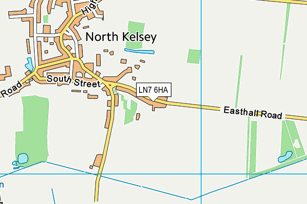LN7 6HA map - OS VectorMap District (Ordnance Survey) LN7 6HA map - OS VectorMap District (Ordnance Survey)