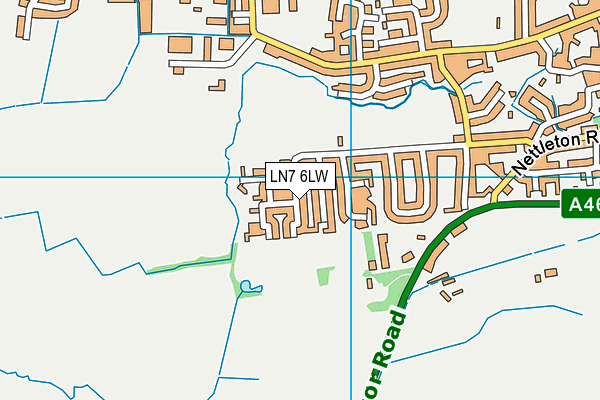 LN7 6LW map - OS VectorMap District (Ordnance Survey) LN7 6LW map - OS VectorMap District (Ordnance Survey)
