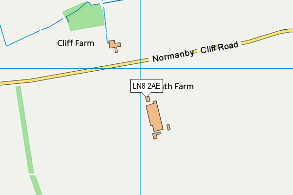 LN8 2AE map - OS VectorMap District (Ordnance Survey) LN8 2AE map - OS VectorMap District (Ordnance Survey)