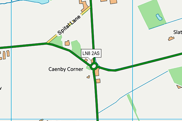LN8 2AS map - OS VectorMap District (Ordnance Survey) LN8 2AS map - OS VectorMap District (Ordnance Survey)