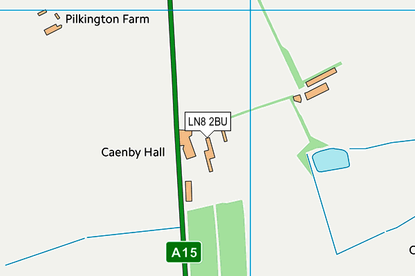 LN8 2BU map - OS VectorMap District (Ordnance Survey) LN8 2BU map - OS VectorMap District (Ordnance Survey)