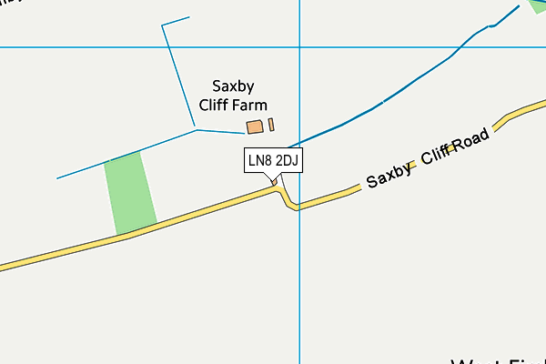 LN8 2DJ map - OS VectorMap District (Ordnance Survey) LN8 2DJ map - OS VectorMap District (Ordnance Survey)