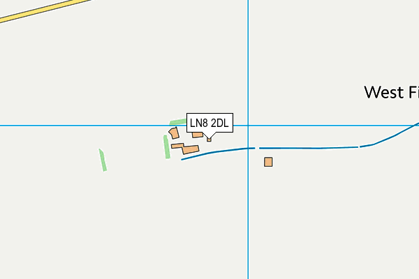 LN8 2DL map - OS VectorMap District (Ordnance Survey) LN8 2DL map - OS VectorMap District (Ordnance Survey)