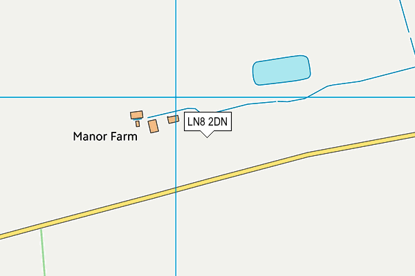 LN8 2DN map - OS VectorMap District (Ordnance Survey) LN8 2DN map - OS VectorMap District (Ordnance Survey)