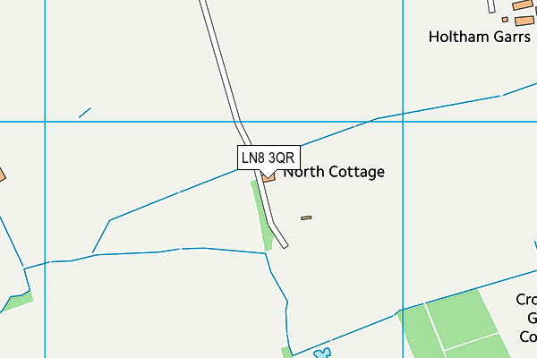 LN8 3QR map - OS VectorMap District (Ordnance Survey) LN8 3QR map - OS VectorMap District (Ordnance Survey)
