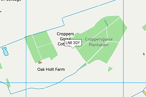 LN8 3QY map - OS VectorMap District (Ordnance Survey) LN8 3QY map - OS VectorMap District (Ordnance Survey)