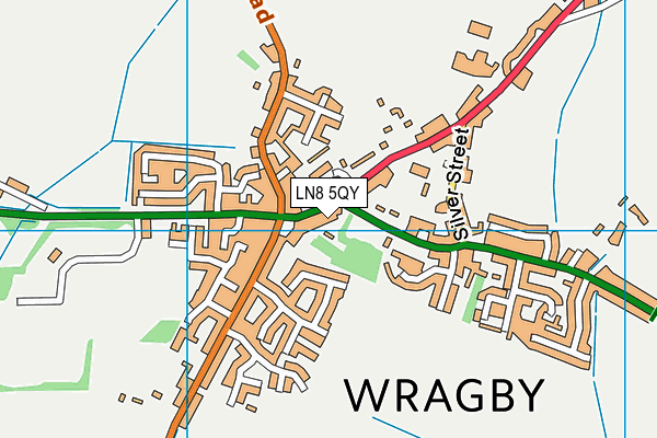 LN8 5QY map - OS VectorMap District (Ordnance Survey) LN8 5QY map - OS VectorMap District (Ordnance Survey)