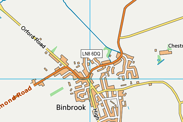 LN8 6DQ map - OS VectorMap District (Ordnance Survey) LN8 6DQ map - OS VectorMap District (Ordnance Survey)