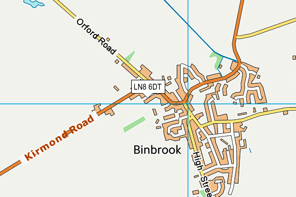 LN8 6DT map - OS VectorMap District (Ordnance Survey) LN8 6DT map - OS VectorMap District (Ordnance Survey)