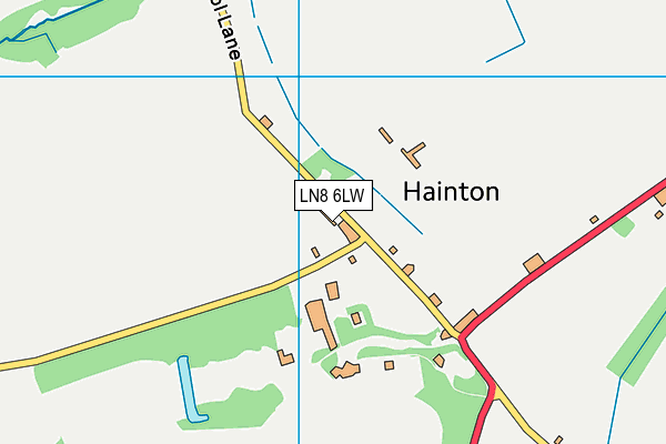 LN8 6LW map - OS VectorMap District (Ordnance Survey) LN8 6LW map - OS VectorMap District (Ordnance Survey)