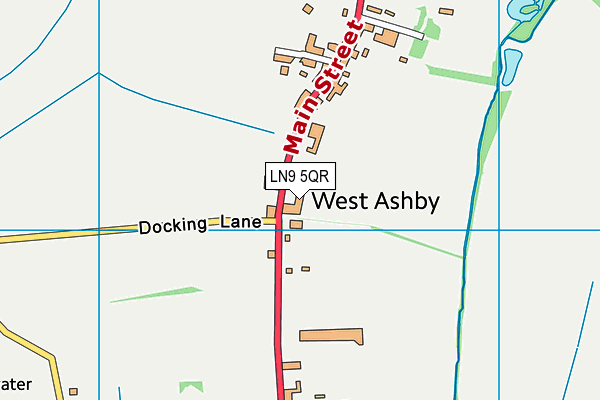 LN9 5QR map - OS VectorMap District (Ordnance Survey) LN9 5QR map - OS VectorMap District (Ordnance Survey)