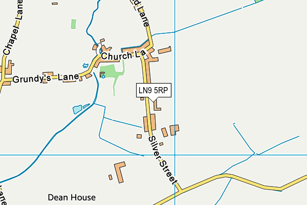 LN9 5RP map - OS VectorMap District (Ordnance Survey) LN9 5RP map - OS VectorMap District (Ordnance Survey)