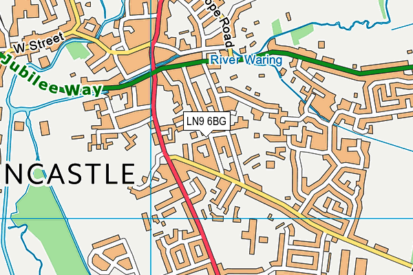 LN9 6BG map - OS VectorMap District (Ordnance Survey) LN9 6BG map - OS VectorMap District (Ordnance Survey)