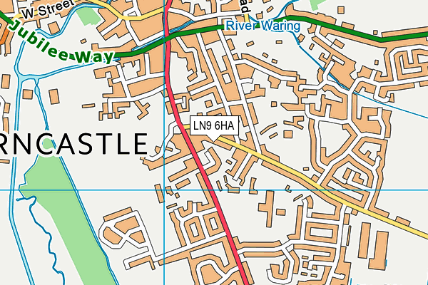 LN9 6HA map - OS VectorMap District (Ordnance Survey) LN9 6HA map - OS VectorMap District (Ordnance Survey)