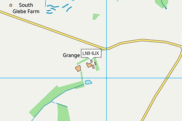 LN9 6JX map - OS VectorMap District (Ordnance Survey) LN9 6JX map - OS VectorMap District (Ordnance Survey)