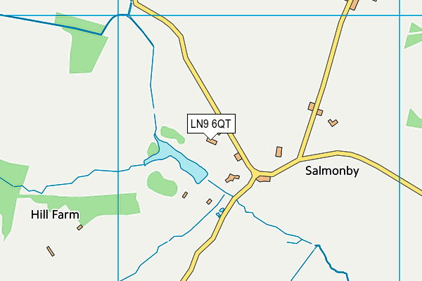 LN9 6QT map - OS VectorMap District (Ordnance Survey) LN9 6QT map - OS VectorMap District (Ordnance Survey)