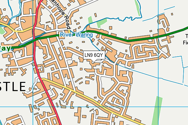 LN9 6QY map - OS VectorMap District (Ordnance Survey) LN9 6QY map - OS VectorMap District (Ordnance Survey)