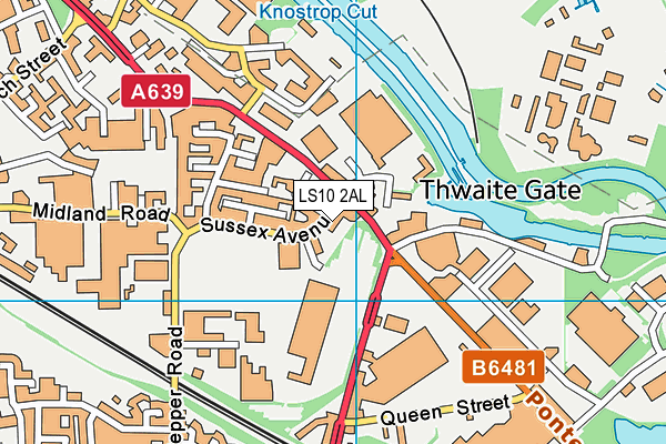 LS10 2AL map - OS VectorMap District (Ordnance Survey) LS10 2AL map - OS VectorMap District (Ordnance Survey)
