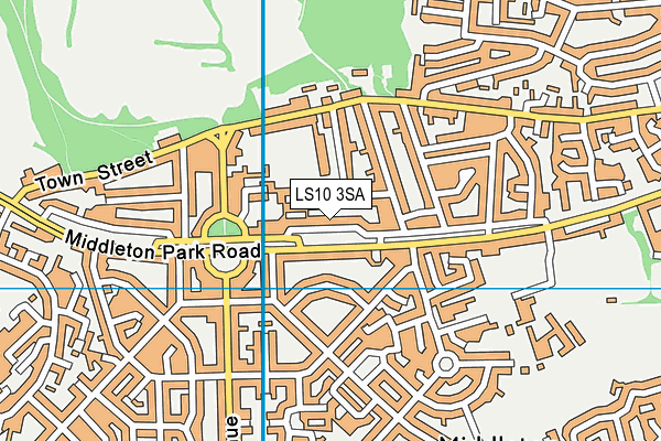 LS10 3SA map - OS VectorMap District (Ordnance Survey) LS10 3SA map - OS VectorMap District (Ordnance Survey)