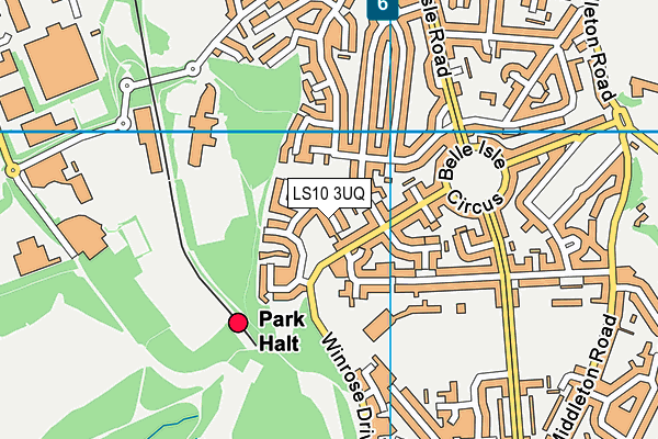 LS10 3UQ map - OS VectorMap District (Ordnance Survey) LS10 3UQ map - OS VectorMap District (Ordnance Survey)