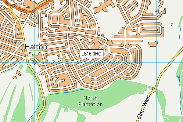 LS15 0HG map - OS VectorMap District (Ordnance Survey) LS15 0HG map - OS VectorMap District (Ordnance Survey)