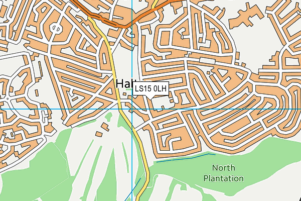 LS15 0LH map - OS VectorMap District (Ordnance Survey) LS15 0LH map - OS VectorMap District (Ordnance Survey)