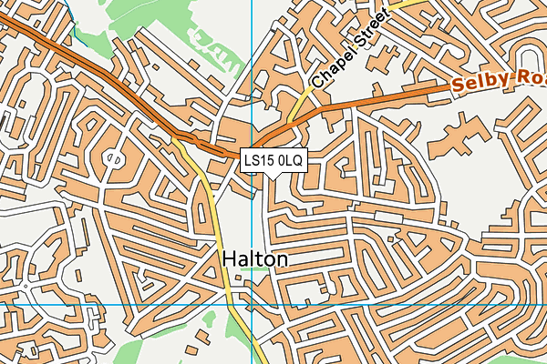 LS15 0LQ map - OS VectorMap District (Ordnance Survey) LS15 0LQ map - OS VectorMap District (Ordnance Survey)