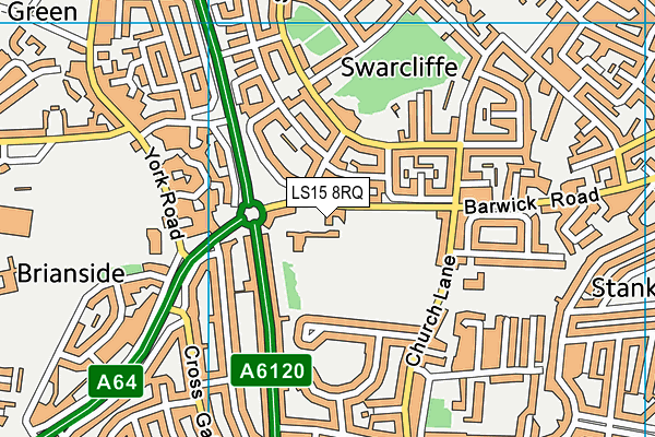 LS15 8RQ map - OS VectorMap District (Ordnance Survey) LS15 8RQ map - OS VectorMap District (Ordnance Survey)