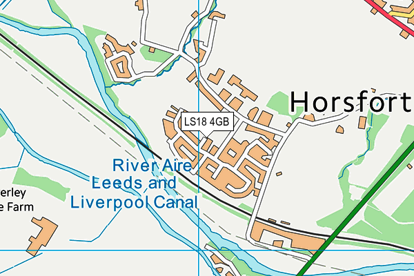LS18 4GB map - OS VectorMap District (Ordnance Survey) LS18 4GB map - OS VectorMap District (Ordnance Survey)