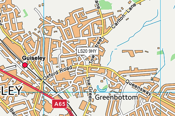 LS20 9HY map - OS VectorMap District (Ordnance Survey) LS20 9HY map - OS VectorMap District (Ordnance Survey)