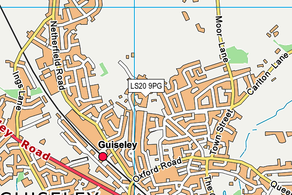 LS20 9PG map - OS VectorMap District (Ordnance Survey) LS20 9PG map - OS VectorMap District (Ordnance Survey)