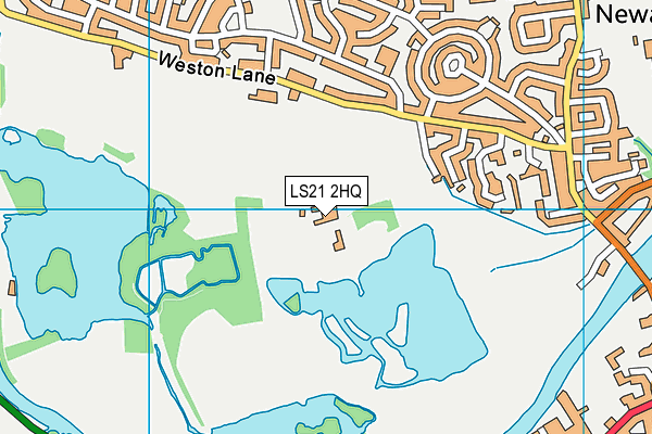 LS21 2HQ map - OS VectorMap District (Ordnance Survey) LS21 2HQ map - OS VectorMap District (Ordnance Survey)
