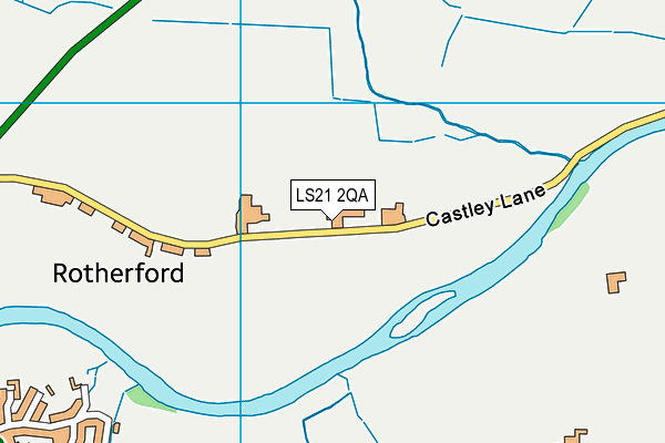LS21 2QA map - OS VectorMap District (Ordnance Survey) LS21 2QA map - OS VectorMap District (Ordnance Survey)