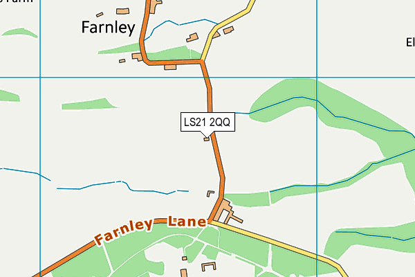 LS21 2QQ map - OS VectorMap District (Ordnance Survey) LS21 2QQ map - OS VectorMap District (Ordnance Survey)