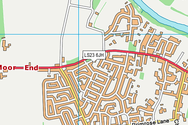 LS23 6JH map - OS VectorMap District (Ordnance Survey) LS23 6JH map - OS VectorMap District (Ordnance Survey)