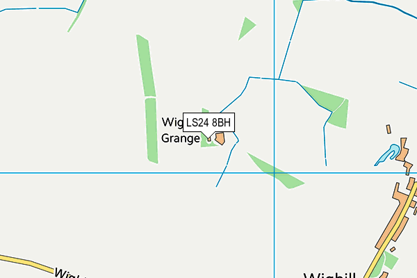 LS24 8BH map - OS VectorMap District (Ordnance Survey) LS24 8BH map - OS VectorMap District (Ordnance Survey)
