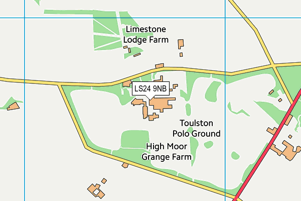 LS24 9NB map - OS VectorMap District (Ordnance Survey) LS24 9NB map - OS VectorMap District (Ordnance Survey)