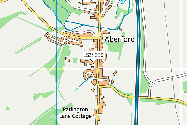 LS25 3ES map - OS VectorMap District (Ordnance Survey) LS25 3ES map - OS VectorMap District (Ordnance Survey)