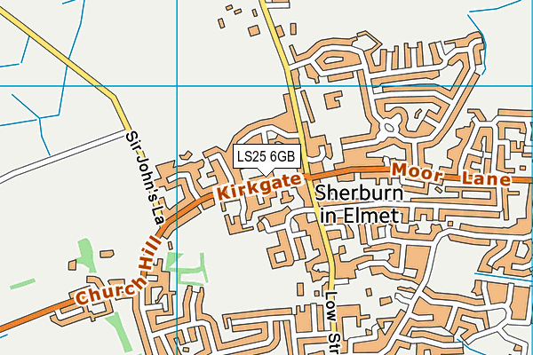 LS25 6GB map - OS VectorMap District (Ordnance Survey) LS25 6GB map - OS VectorMap District (Ordnance Survey)