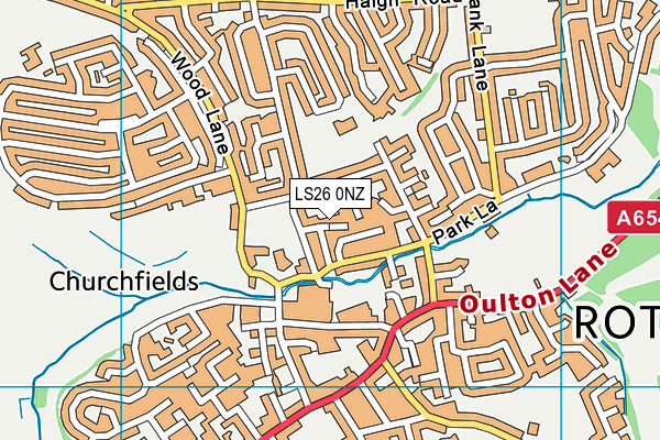LS26 0NZ map - OS VectorMap District (Ordnance Survey) LS26 0NZ map - OS VectorMap District (Ordnance Survey)