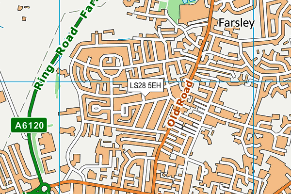 LS28 5EH map - OS VectorMap District (Ordnance Survey) LS28 5EH map - OS VectorMap District (Ordnance Survey)