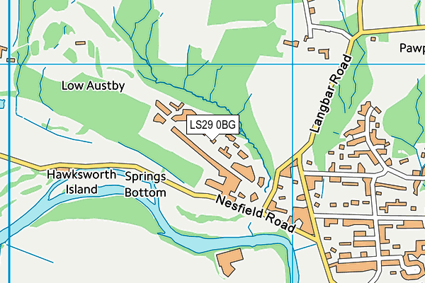 LS29 0BG map - OS VectorMap District (Ordnance Survey) LS29 0BG map - OS VectorMap District (Ordnance Survey)