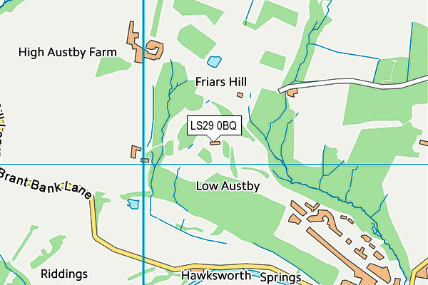 LS29 0BQ map - OS VectorMap District (Ordnance Survey) LS29 0BQ map - OS VectorMap District (Ordnance Survey)