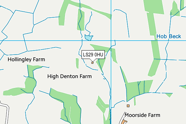 LS29 0HU map - OS VectorMap District (Ordnance Survey) LS29 0HU map - OS VectorMap District (Ordnance Survey)