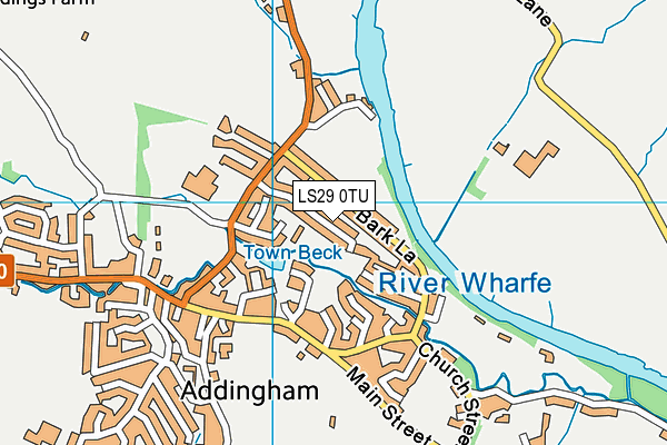 LS29 0TU map - OS VectorMap District (Ordnance Survey) LS29 0TU map - OS VectorMap District (Ordnance Survey)